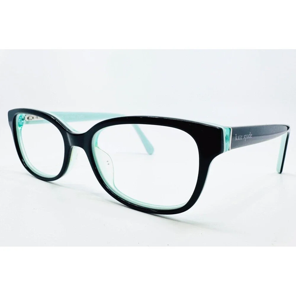Kate Spade Eyeglasses Black Mint Violette 807 140 Eyewear Frames 51-16-140